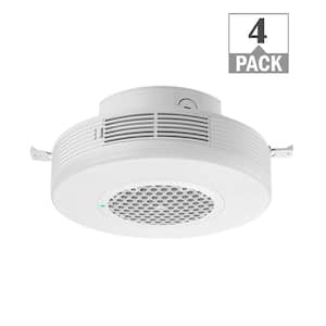 8 in. Canless Plasma Air Disinfection Integrated LED Recessed Light Trim H1N1 Certified 120-Volt to 277-Volt (4-Pack)