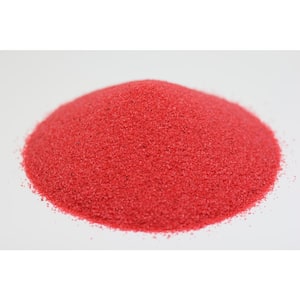 Colored Play Sand Red 10 lbs. Art Craft, Non-Toxic UV Stable Color Sand for Weddings Decorations and Kids Colorful