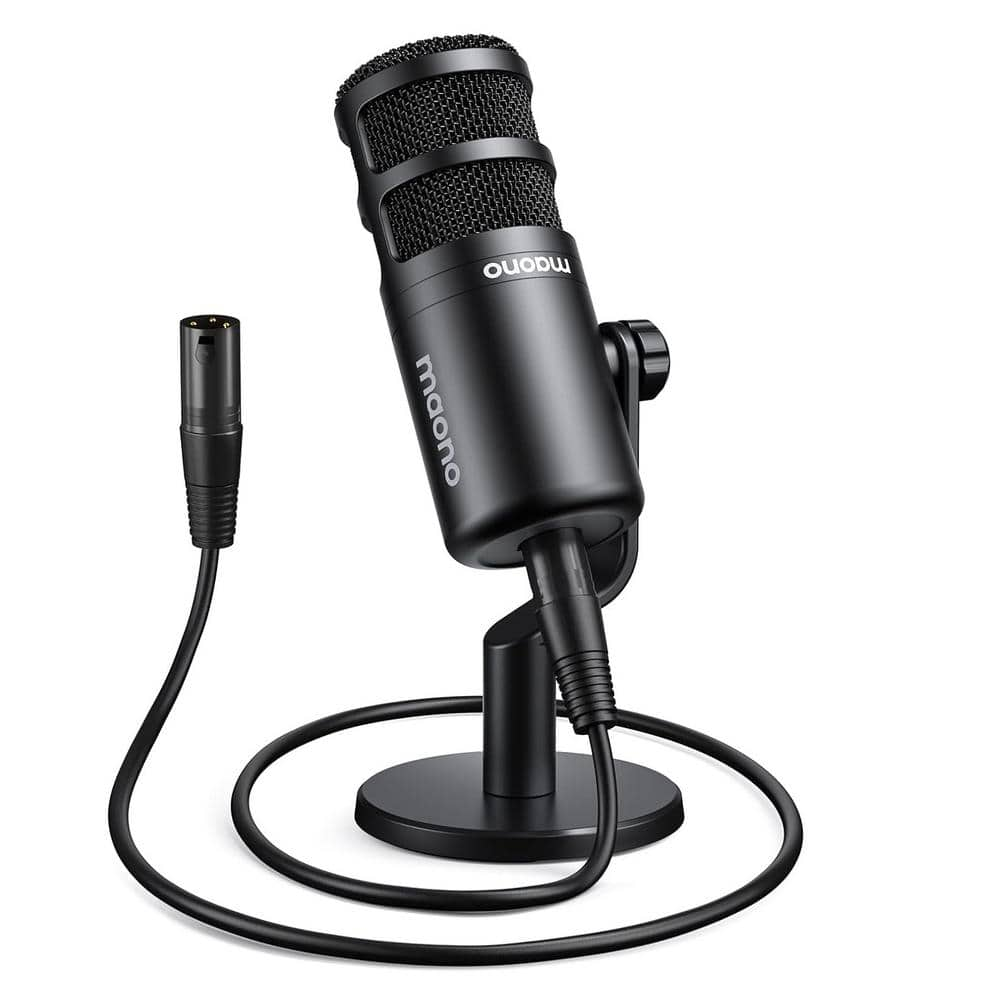 Lukyamzn XLR Dynamic Microphone for Vocal Recording, Streaming, Voice ...