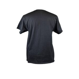 Men's Black Cotton Hanes Tagless Short Sleeved T-Shirt