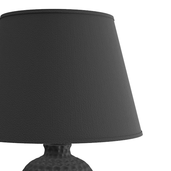 Simple Designs LT3341-BLK Orb Table Lamp Black