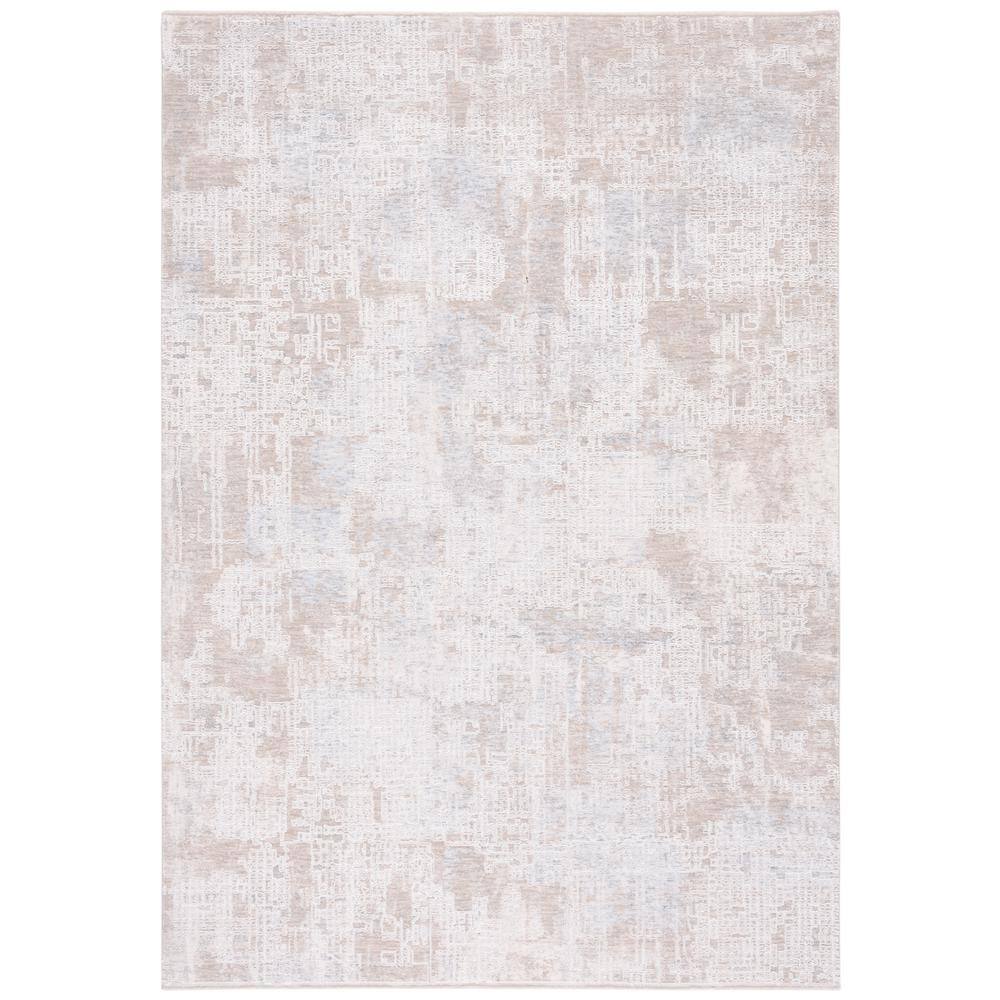 Elysian Gray Hand-Knotted Viscose Blend 5'x8' Area Rug