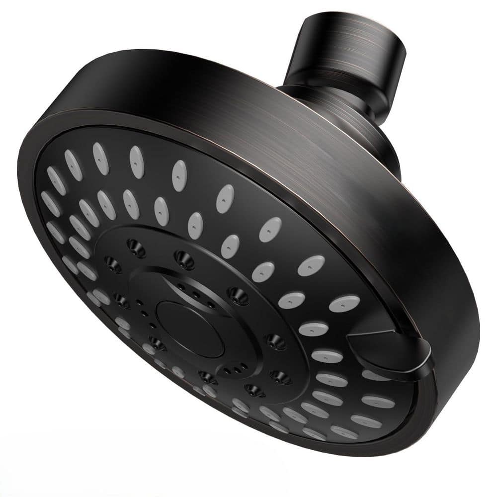 High Flow High Pressure 1-Piece Fixed Shower Head with 5 Spray Modes & 66 Nozzles in Oil Rubbed Bronze price history on PriceWatchPro
