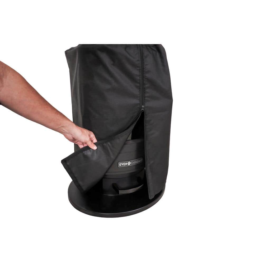 Black Polyester Patio Heater Cover for Outdoor Use