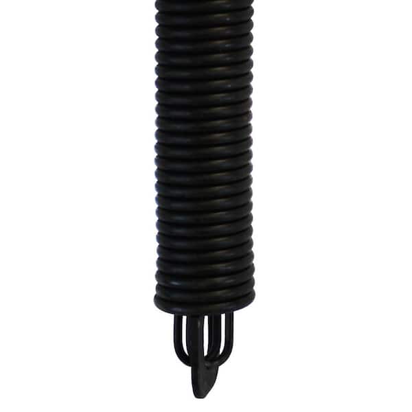 E900 Hardware P528 Plug-End (0.207-in #5 Wire) Black Steel Garage Door Extension Spring