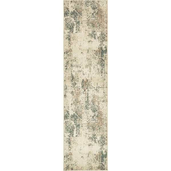 Unique Loom Tuareg Arid Beige 2' 6 x 10' 0 Runner Rug