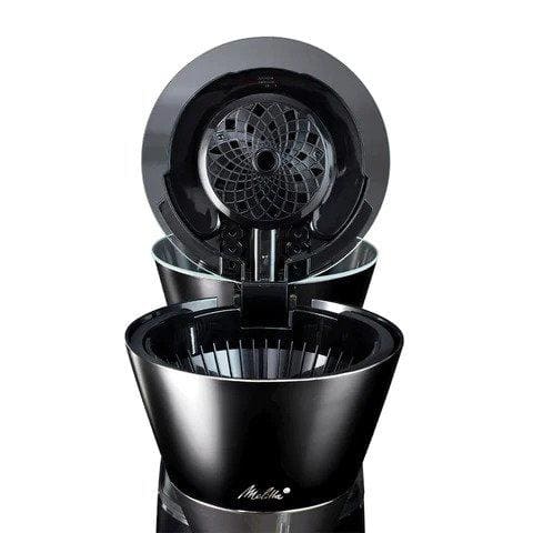 Australische persoon Banket vervaldatum Melitta Vision Luxe 12-Cup Marble Black Coffee Maker MCM002WULGB1 - The  Home Depot