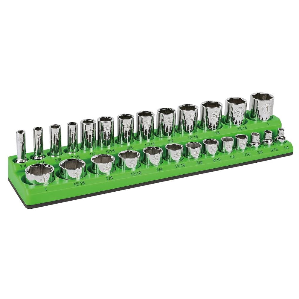 "3/8"" MAGNETIC SOCKET HOLDER, GREEN, SAE" price history on PriceWatchPro