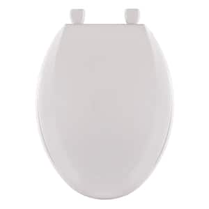 Elongated Soft Close Front Toilet Seat in White 16GS-38515