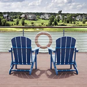 Blue Folding Plastic Adirondack Chair Patio Chairs Lawn Chair Outdoor Chairs