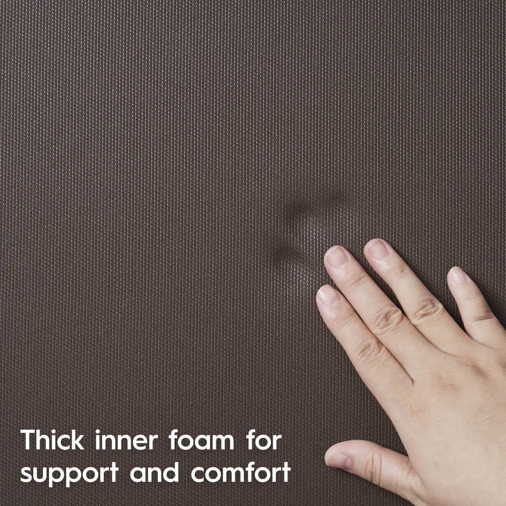 Navy Floral Anti-Fatigue Comfort Mats Set