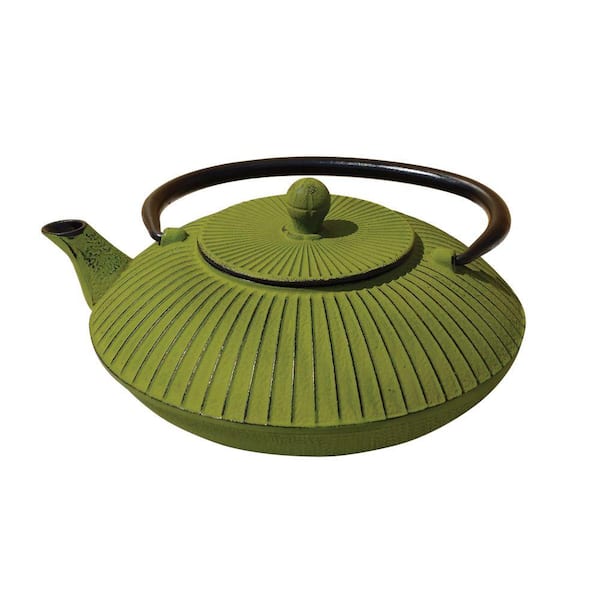 Old Dutch Fidelity 3.32-Cup Teapot in Moss Green