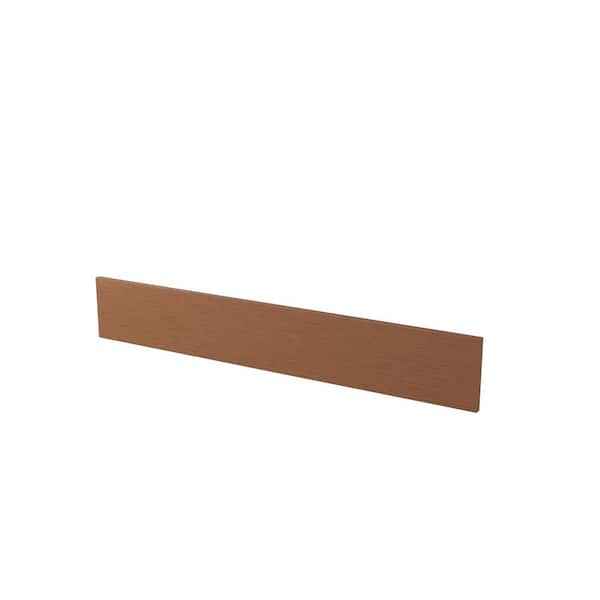 0.75 in. x 7.5 in. x 48 in. Unfinished White Oak Wood Riser