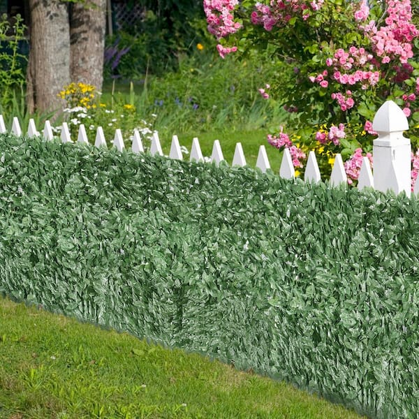 Customized Artificial Leaves Fence Trellis for Landscape Exterior
