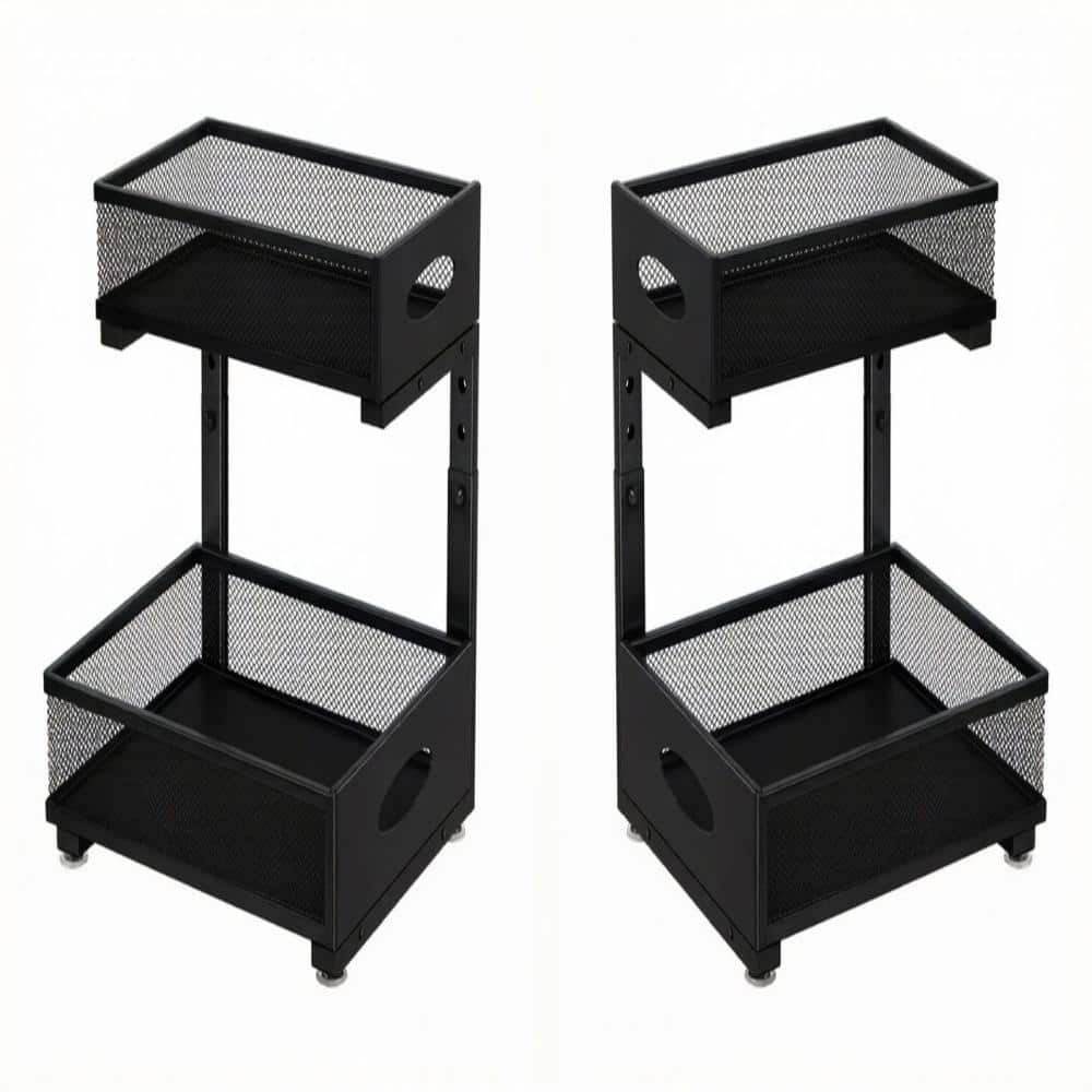 Black Metal L-Shaped Pull Out Under Sink Organizer price history on PriceWatchPro