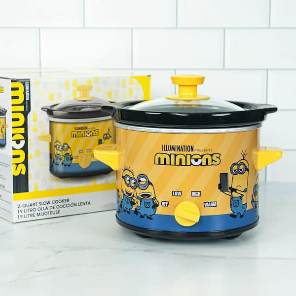 Minions 2 Qt. Slow Cooker Yellow Minions 2 Qt. Slow Cooker Yellow