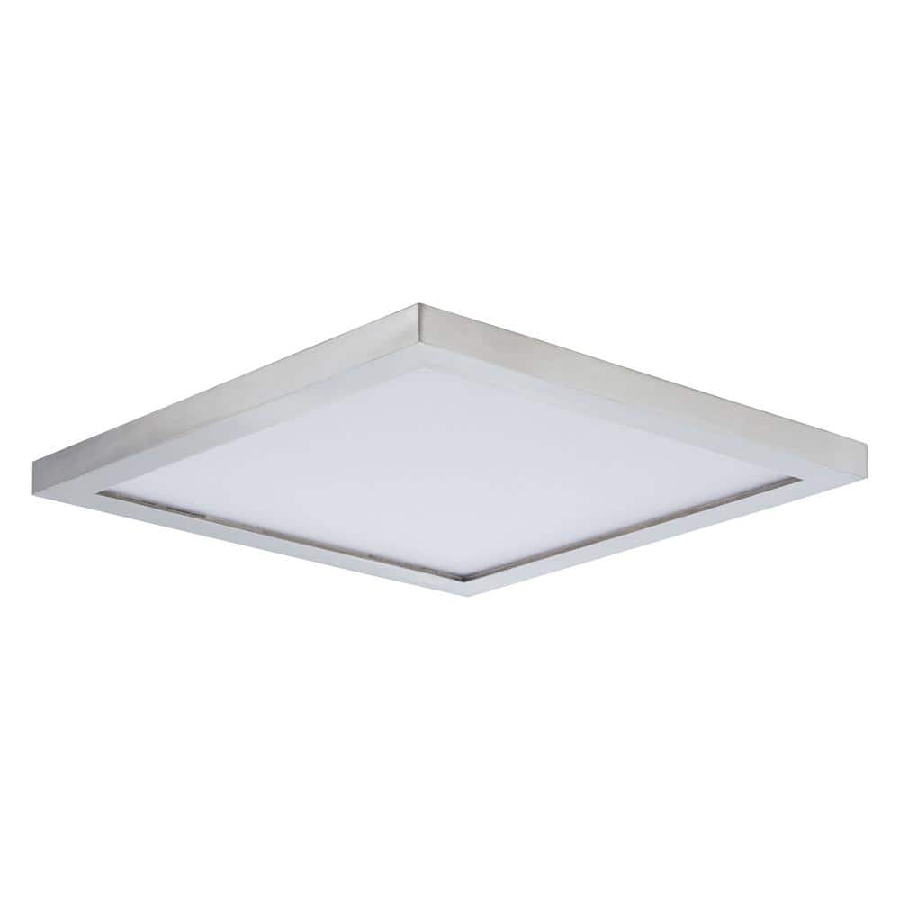 Chip 6.5 In. Satin Nickel 15-Watt SQ LED Light Bulb Included Flush Mount price history on PriceWatchPro