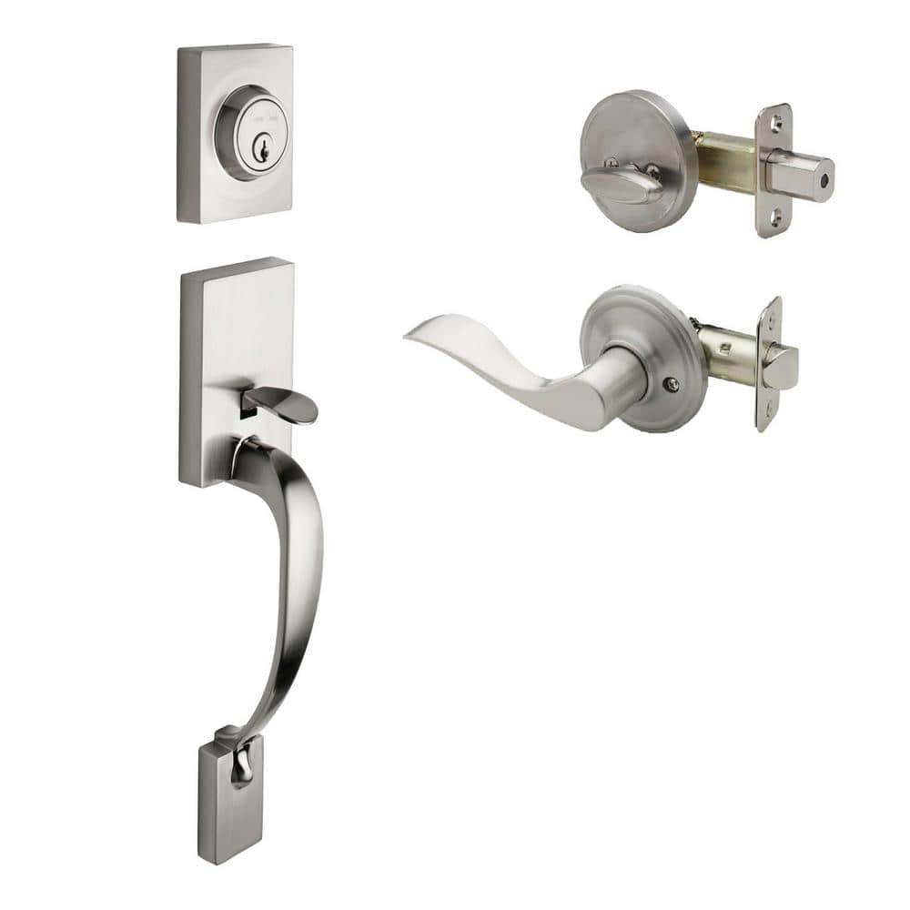 Fashion Satin Stainless Door Handleset and Waverlie Handle Trim price history on PriceWatchPro