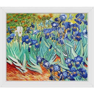 Latte Art Inspired by Van Gogh's “Irises”