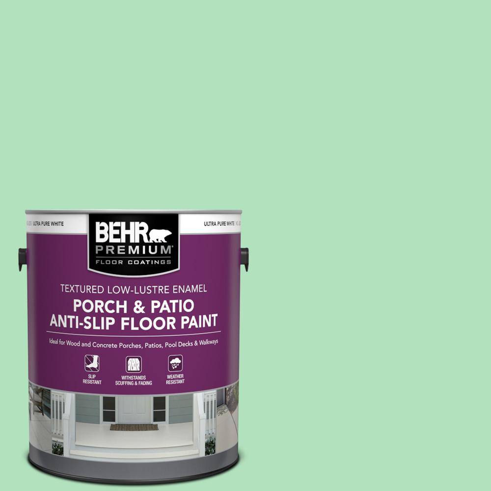 1 gal. #P400-3 Folk Tale Textured Low-Lustre Enamel Interior/Exterior Porch and Patio Anti-Slip Floor Paint price history on PriceWatchPro