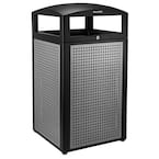 40 Gal. All-Weather Outdoor Commercial Trash Can with Lid