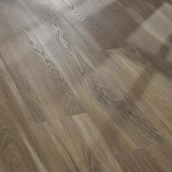 Mohawk Elite Gray Sky Walnut 7-in Wide x 5-mm Thick Waterproof Interlocking Luxury Vinyl Plank Flooring (28.63-sq ft) Mohawk Elite Gray Sky Walnut 7-in Wide x 5-mm Thick Waterproof Interlocking Luxury Vinyl Plank Flooring (28.63-sq ft)