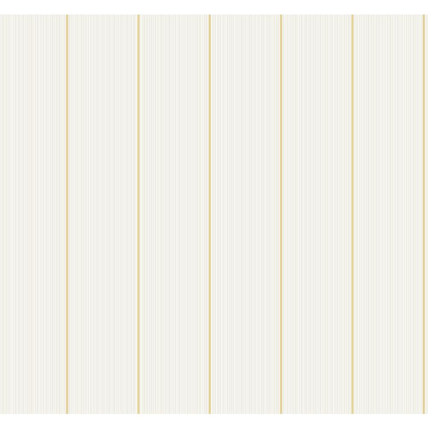 Seabrook Designs Gilda Rockefeller Stripe Paper Un-Pasted Non-Woven Wallpaper Roll 60.75 sq. ft.