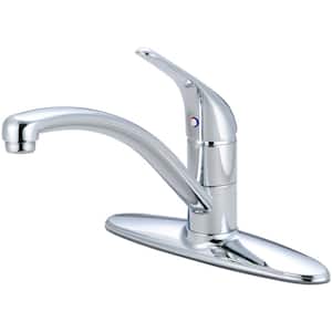Legacy Single Handle Standard Kitchen Faucet in Polished Chrome