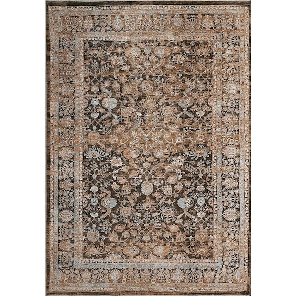 Dynamic Rugs Cullen 6 ft. 7 in. X 9 ft. 6 in. Multi Oriental Indoor Area Rug