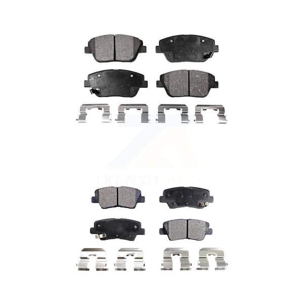 TEC Front Rear Ceramic Brake Pads Kit For Kia Optima With Electric Parking KTC-100209