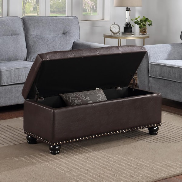 Convenience Concepts Designs4Comfort 9th Avenue Espresso Faux