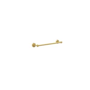 Dottingham Collection 18 in. Back to Back Shower Door Towel Bar in Unlacquered Brass