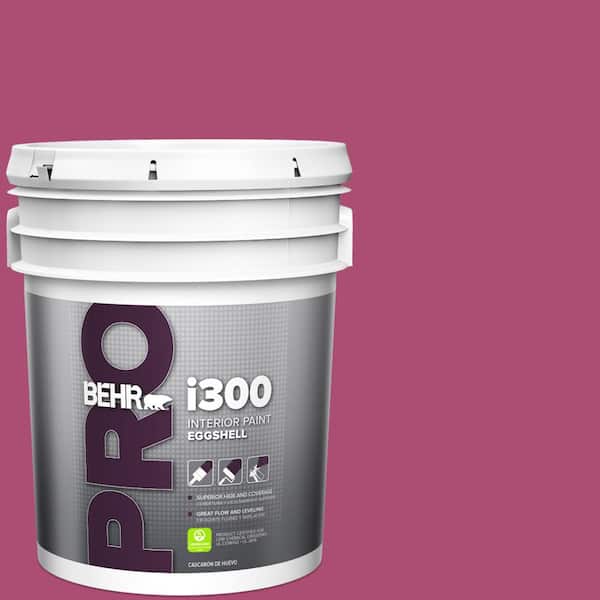 BEHR PRO 5 gal. #100B-7 Hot Pink Eggshell Interior Paint
