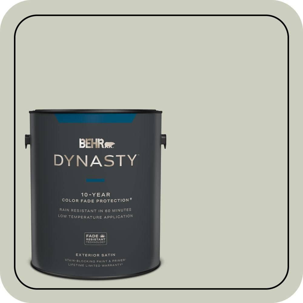 1 gal. #PPU10-11 Sliced Cucumber Satin Enamel Exterior Stain-Blocking Paint & Primer price history on PriceWatchPro