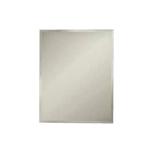 Horizon 16 in. W x 26 in. H x 4-3/4 in. D Frameless Recessed Bathroom Medicine Cabinet with Beveled Edge Mirror
