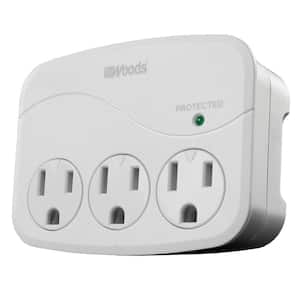 3-Outlet Surge Tap with Phone Cradle
