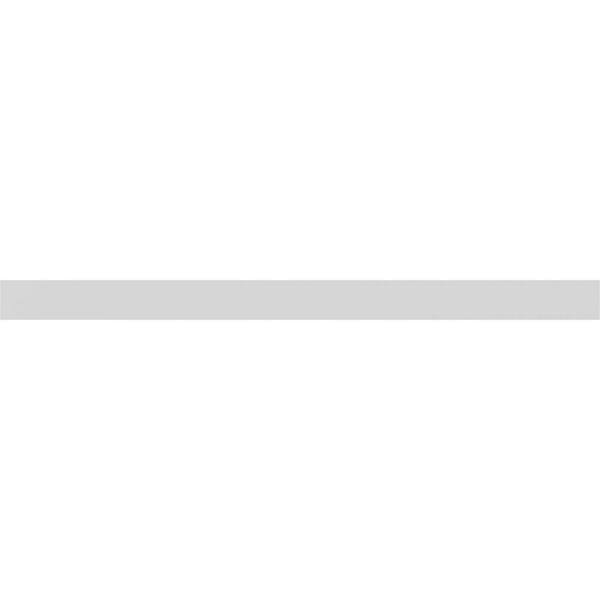 Ekena Millwork 1 in. D x 6 in. W x 90 in. L Primed Polyurethane Panel Moulding