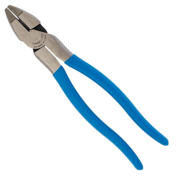 Channellock 9 in.-High-Leverage Lineman Cutting Pliers