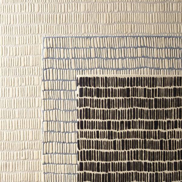 3 ft. x 8 ft. Charcoal Roark Hand Tufted Wool Indoor Runner Rug