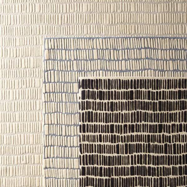 Roark Hand Tufted Wool Charcoal 5 ft. x 8 ft. Indoor Area Rug