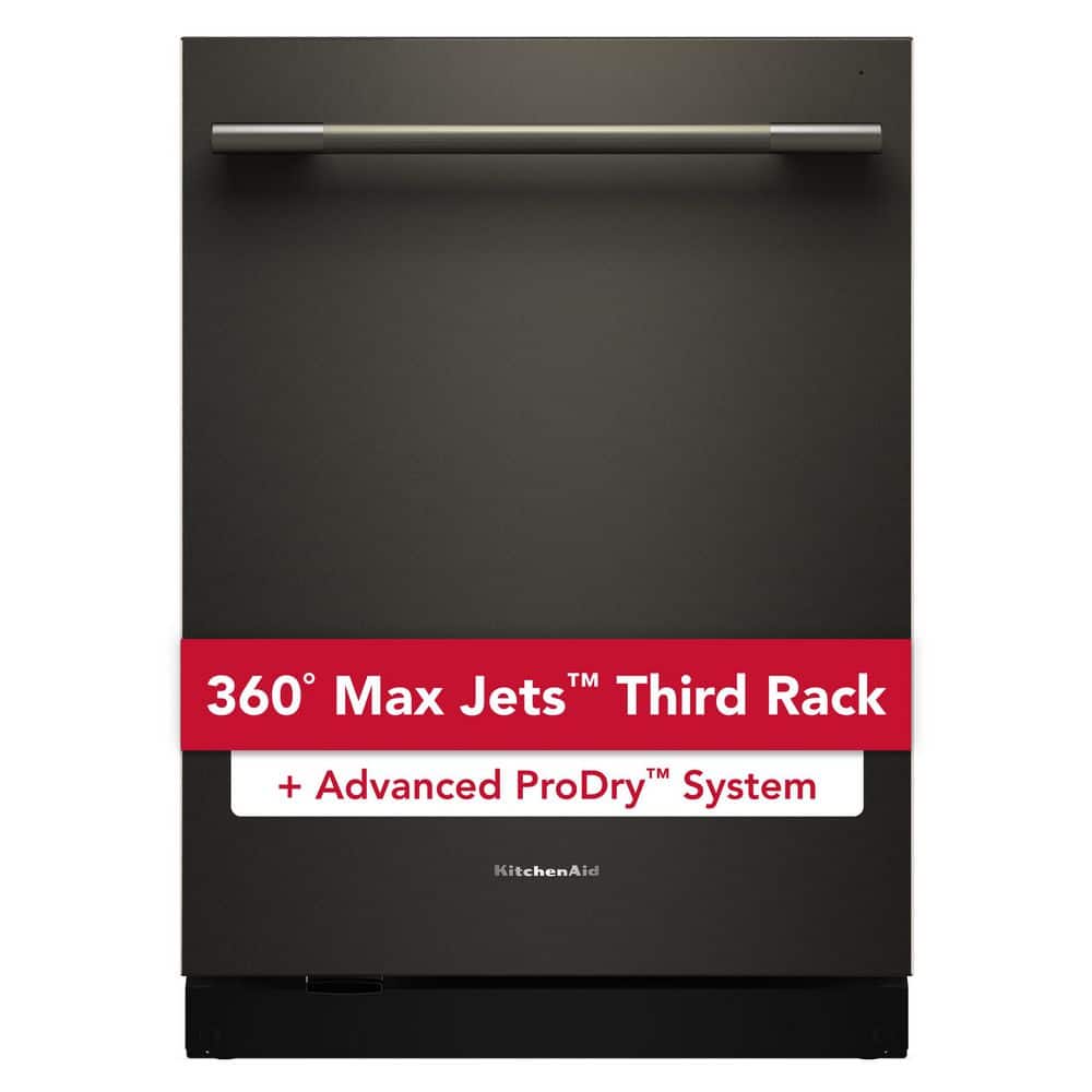 24 in. Top Control Built-In Tall Tub 44 dBA Dishwasher in Black Ore with Advanced ProDry System