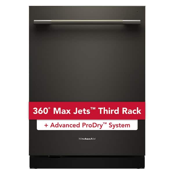 24 in. Top Control Built-In Tall Tub 44 dBA Dishwasher in Black Ore with Advanced ProDry System