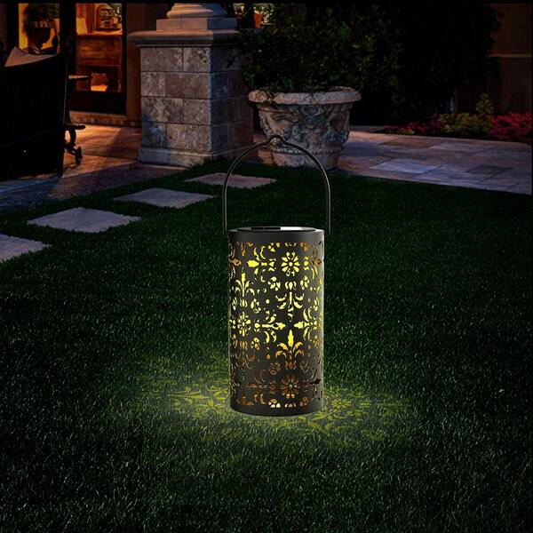 solar backyard lights lowes