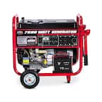 7500-Watt Gasoline Powered With Electric Start Portable Generator