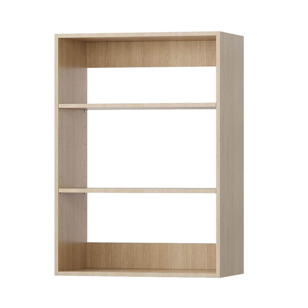 31.5 in. W Wood Short Tower Unit Wall Mount 2-Shelf Wood Closet System price history on PriceWatchPro