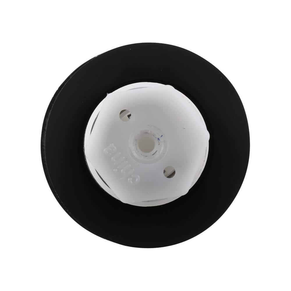 Chrome Plastic Touch-Toe Tub Drain Stopper, 2-Inch