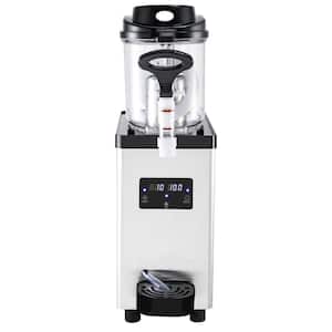 203 oz.Commercial Slushy Machine 300-Watt, 6L/1.6 Gal. 25 Cups Single-Bowl,Stainless Steel Drink Maker,Snow Cone Machine
