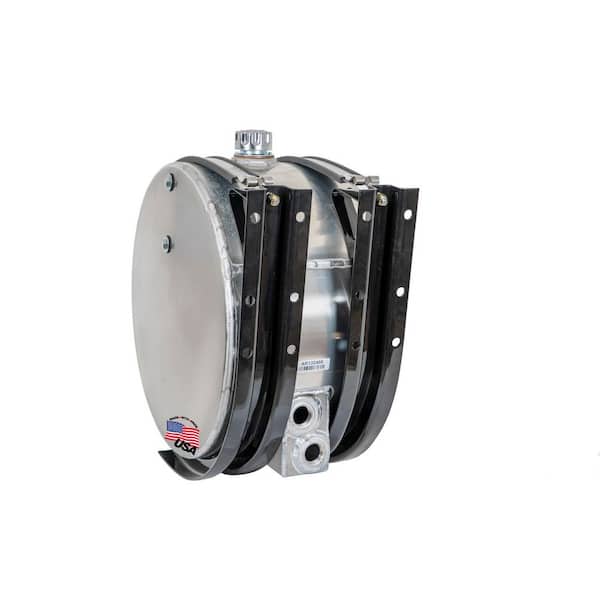25 gal. Side Mount Aluminum Reservoir with Rear Ports