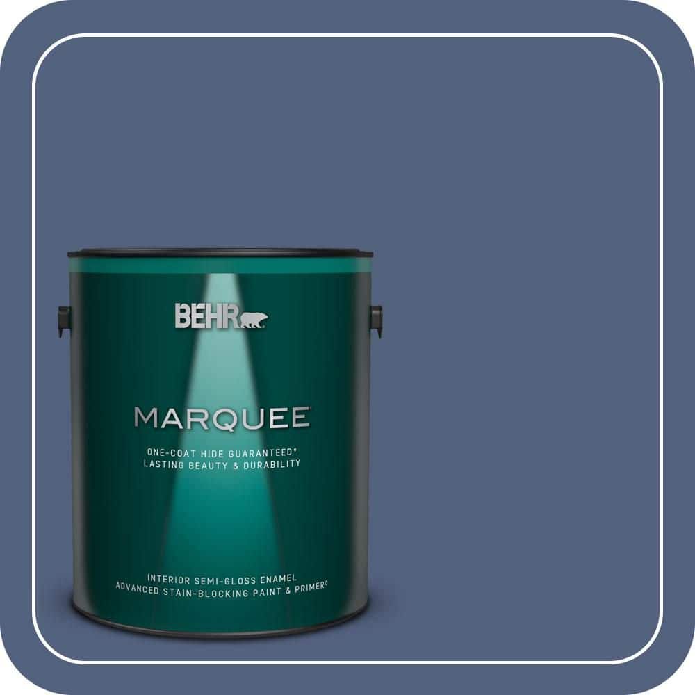 1 gal. #MQ5-15 Award Night One-Coat Hide Semi-Gloss Enamel Interior Paint & Primer price history on PriceWatchPro