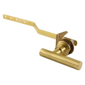 Manhattan Toilet Tank Lever in Brushed Brass